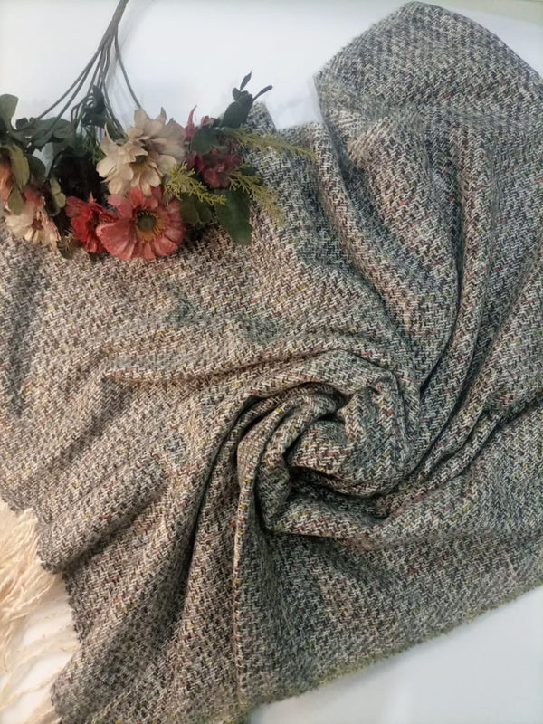 multi wool scarf