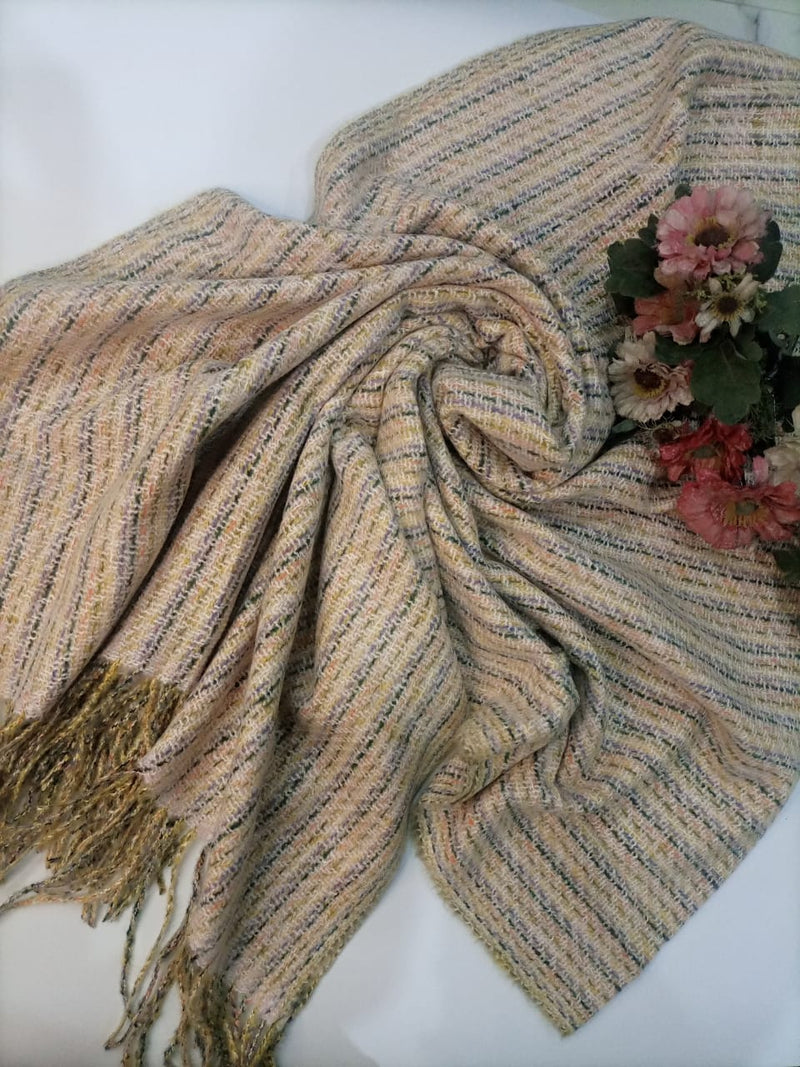 multi wool scarf