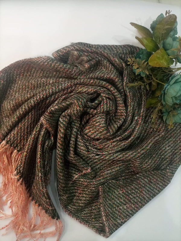 multi wool scarf