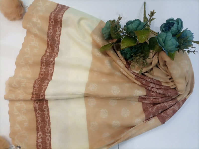 two shaded winter scarf