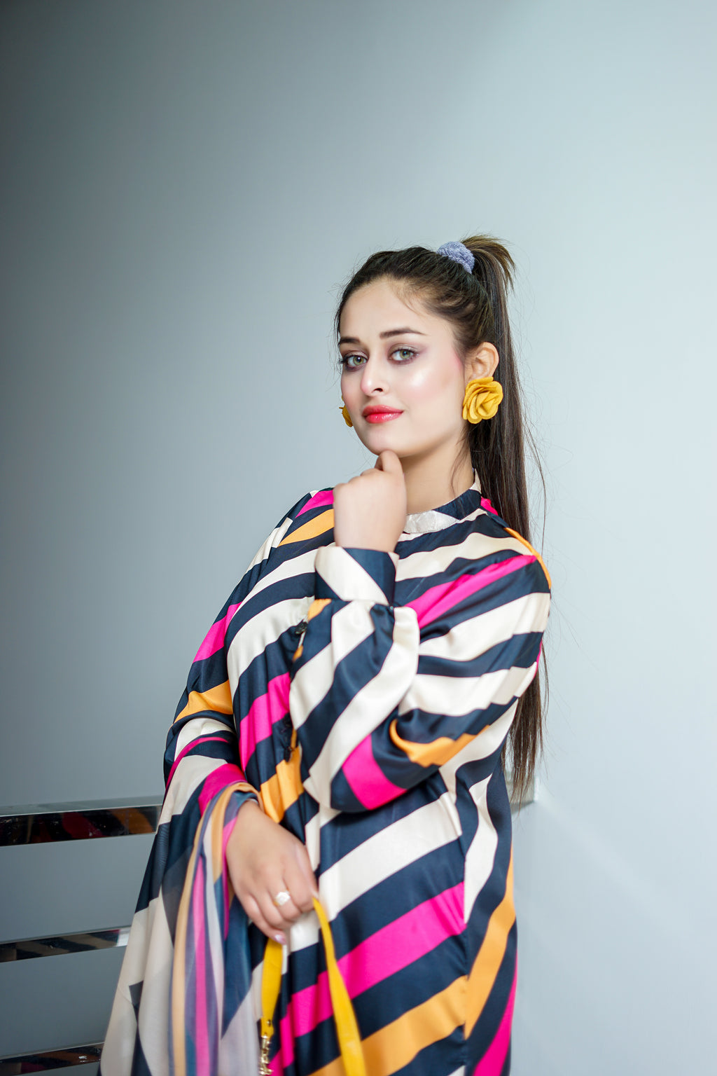 Multi Shamoz Fine Silk